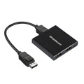 Simplecom CM214 DisplayPort Splitter 1 IN 2 OUT MST Hub for Dual Extended Screens 4K DP 1.4 - Image 1