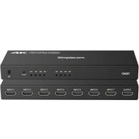Simplecom CM317 7-Port HDMI 2.0 Switch with Remote 7 IN 1 OUT Splitter HDCP 2.2 4K@60Hz - Image 5
