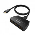 (LS) Simplecom CM323 3 Way HDMI 2.0 Switch 3 IN 1 OUT Ultra HD 4K 60Hz HDR HDCP 2.2 - Image 1