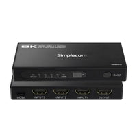 Simplecom CM324v2 4-Port HDMI 2.1 Switch 4 IN 1 OUT Splitter HDCP 2.3 8K@60Hz - Image 3