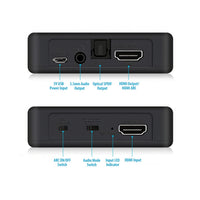 Simplecom CM423v3 HDMI 2.0 Audio Extractor Optical SPDIF + 3.5mm Stereo with ARC 4K@60Hz - Image 3