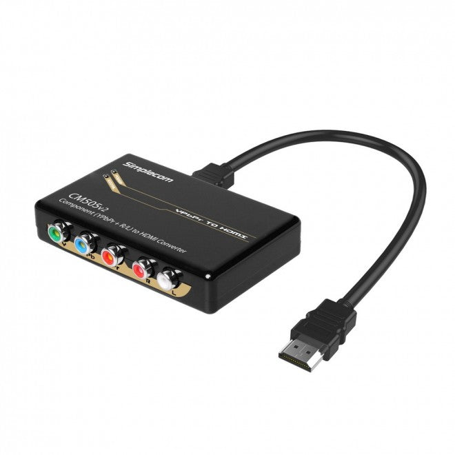 Simplecom CM505v2 Component (YPbPr + Stereo R/L) to HDMI Converter Full HD 1080p - Image 5