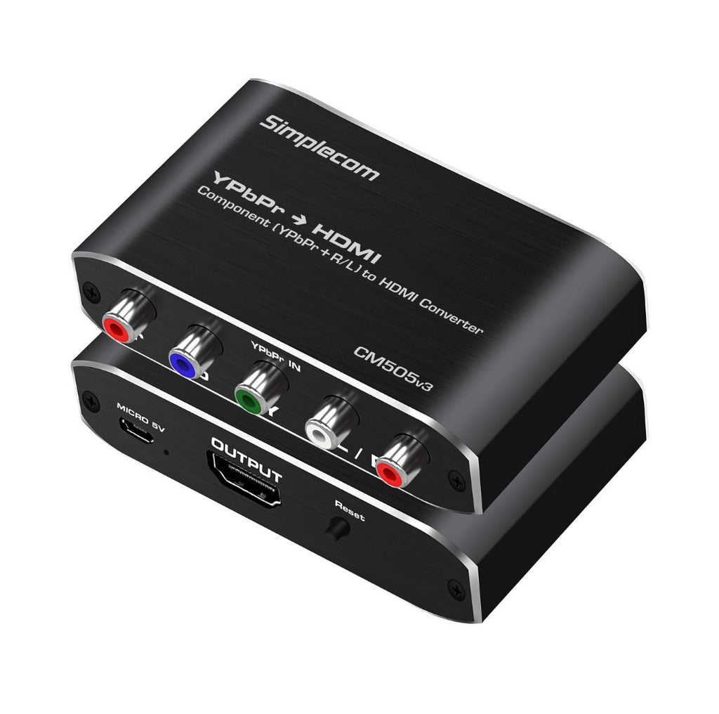 (LS)Simplecom CM505v3 Component (YPbPr + Stereo R/L) to HDMI Converter Full HD 1080p - Image 4