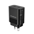 Simplecom CU221 Dual USB-C Fast Wall Charger PD 20W for Phone Tablet(LS) - Image 1