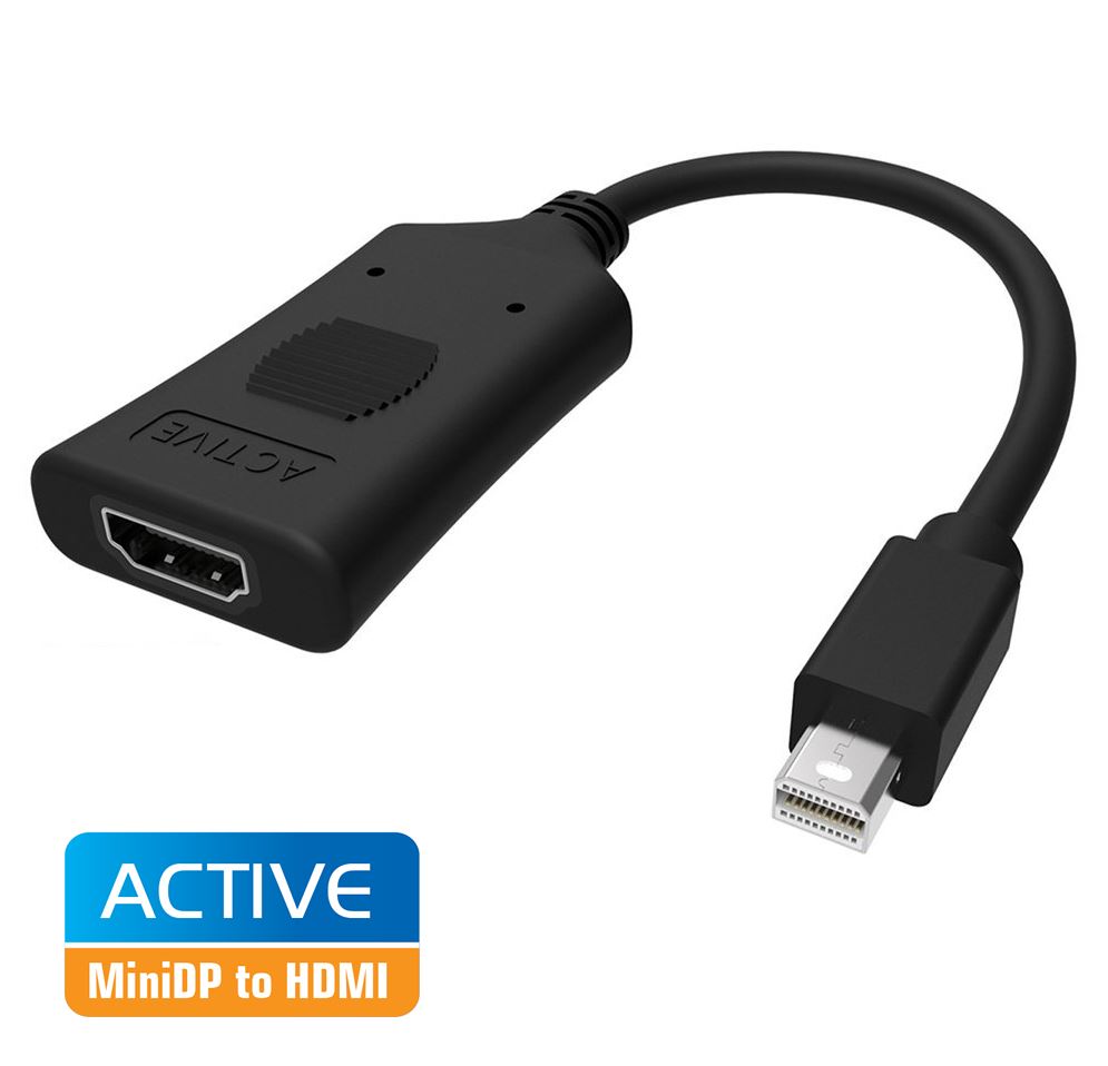 Simplecom DA101 Active MiniDP to HDMI Adapter 4K UHD (Thunderbolt and Eyefinity Compatible) - Image 2