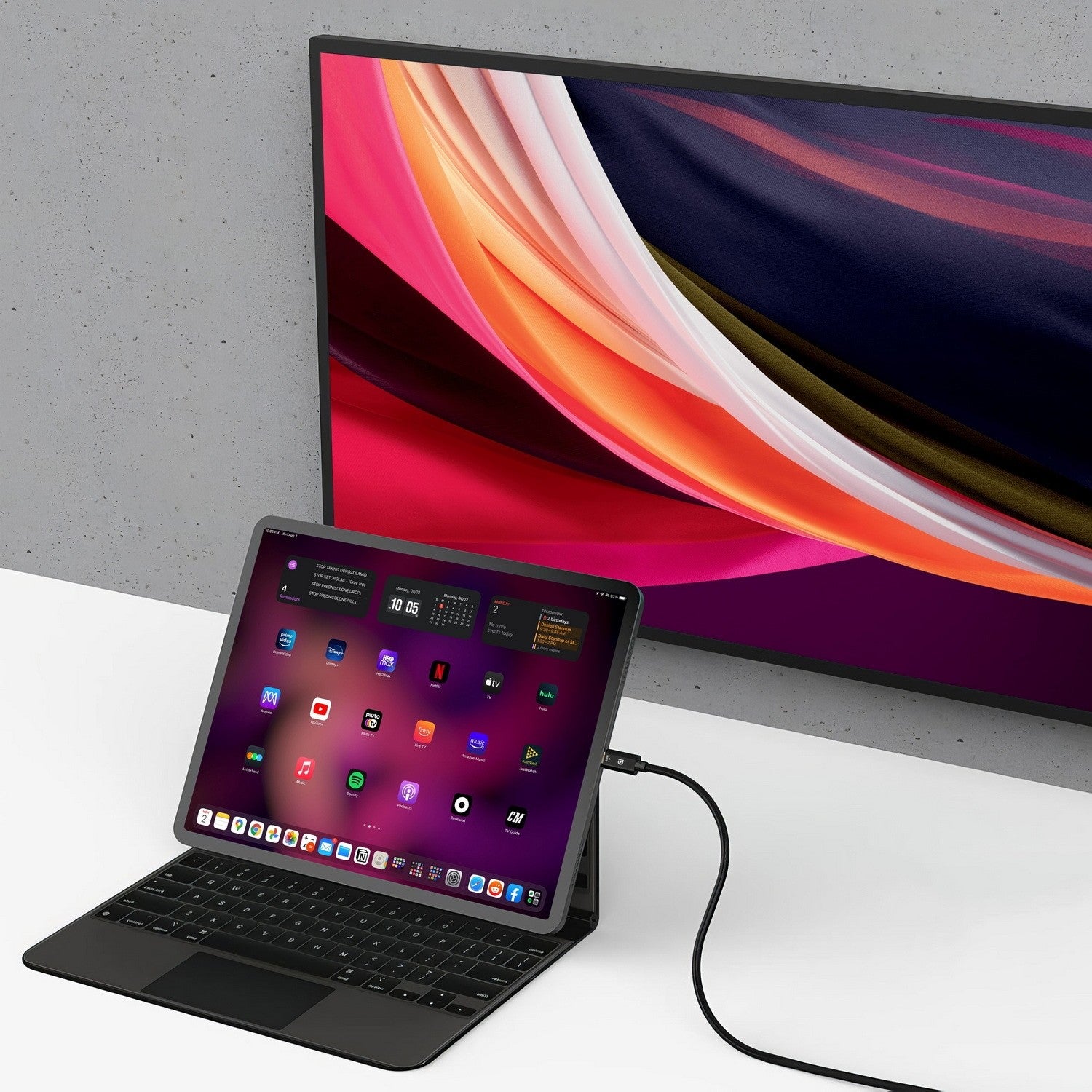 Simplecom DA323 USB-C to DisplayPort Cable DP1.4 8K@60Hz 2M - Image 4