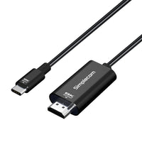 Simplecom DA324 USB-C to HDMI 2.1 Cable 2M, 8K@60Hz, DP1.4 Alt, HDCP1.4/2.3, HDR10, DSC1.1/1.2a, Audio LPCM/AC3/DTS/DTS-HD/Dolby MAT - Image 5