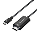 Simplecom DA324 USB-C to HDMI 2.1 Cable 2M, 8K@60Hz, DP1.4 Alt, HDCP1.4/2.3, HDR10, DSC1.1/1.2a, Audio LPCM/AC3/DTS/DTS-HD/Dolby MAT - Image 1