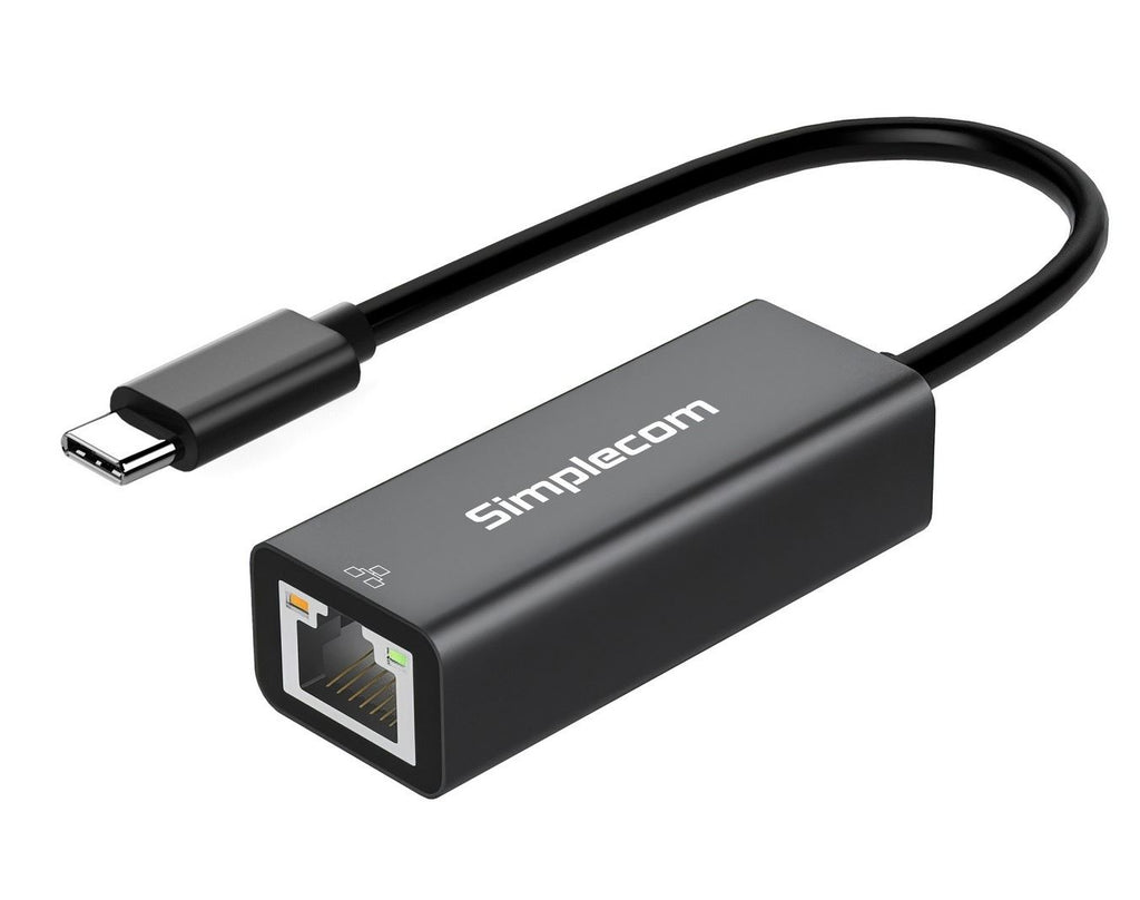 Simplecom NU314 SuperSpeed USB-C to Gigabit Ethernet Network Adapter - Image 2