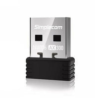 Simplecom NW106 AX300 2.4GHz Wi-Fi 6 USB Wireless Nano Adapter - Image 1