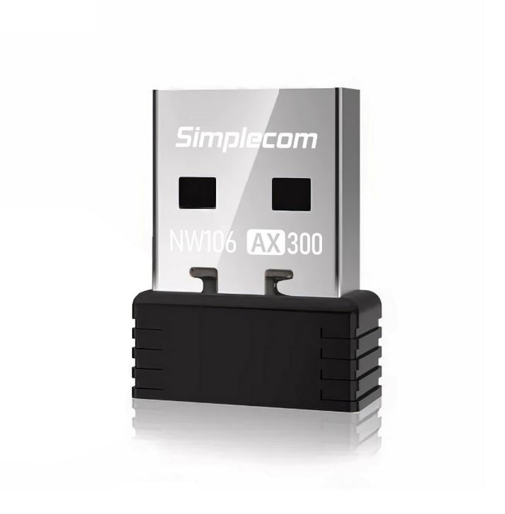Simplecom NW106 AX300 2.4GHz Wi-Fi 6 USB Wireless Nano Adapter - Image 4