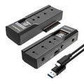 (LS)Simplecom SA536 USB to M.2 and SATA 2-IN-1 Adapter for 2.5"/3.5" HDD & NVMe/SATA M.2 SSD with Power Supply USB 3.2 Gen2 10Gbps - Image 1