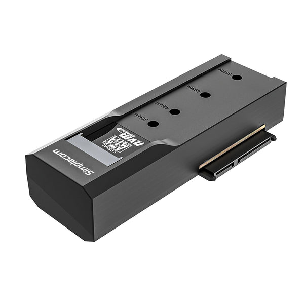 (LS)Simplecom SA536 USB to M.2 and SATA 2-IN-1 Adapter for 2.5"/3.5" HDD & NVMe/SATA M.2 SSD with Power Supply USB 3.2 Gen2 10Gbps