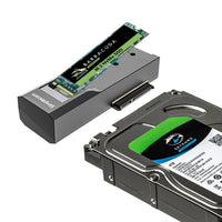 (LS)Simplecom SA536 USB to M.2 and SATA 2-IN-1 Adapter for 2.5"/3.5" HDD & NVMe/SATA M.2 SSD with Power Supply USB 3.2 Gen2 10Gbps - Image 3