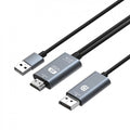 Simplecom TH201 HDMI to DisplayPort Active Converter Cable 4K@60hz USB Powered 2M - Image 1