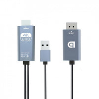 Simplecom TH201 HDMI to DisplayPort Active Converter Cable 4K@60hz USB Powered 2M - Image 2