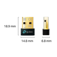 TP-Link UB500 Bluetooth 5.0 Nano USB 2.0 Adapter, Add Bluetooth To Your Devices, Wireless Connectivity, Windows 10/8.1/7, Plug and Play - Image 3
