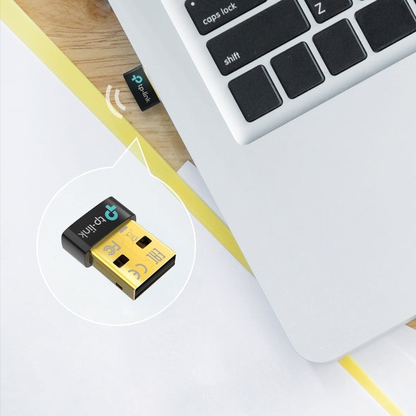 TP-Link UB500 Bluetooth 5.0 Nano USB 2.0 Adapter, Add Bluetooth To Your Devices, Wireless Connectivity, Windows 10/8.1/7, Plug and Play - Image 4