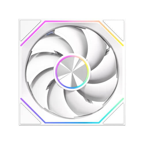Antec IM 120 ARGB - White – 120mm PWM Fan, 800–1800RPM, 46.43CFM, 1.69mmAq, Hydraulic Bearing, ARGB - Image 2