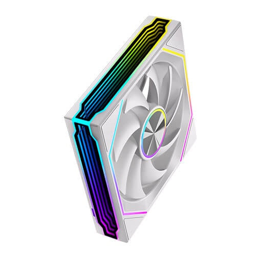 Antec IM 120 ARGB - White – 120mm PWM Fan, 800–1800RPM, 46.43CFM, 1.69mmAq, Hydraulic Bearing, ARGB - Image 4