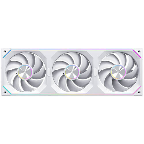 Antec IM 360 ARGB White, 360mm Triple PWM Fan Kit, ARGB, 800-1800RPM, 134.43CFM, 1.48mmAq Air Pressure, Hydraulic Bearing, 2Y Warranty - Image 2