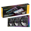 Antec IM 360 ARGB Black, 360mm Triple PWM Fan Kit, ARGB, 800-1800RPM, 134.43CFM, 1.48mmAq Air Pressure, Hydraulic Bearing, 2Y Warranty - Image 1