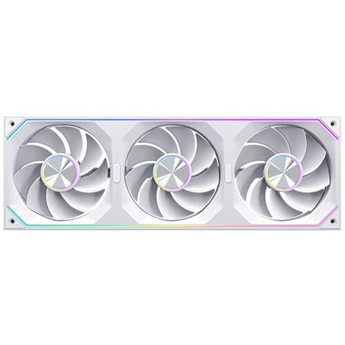 Antec IM 360R ARGB - White, 360mm PWM, 800–1800RPM, 134.9CFM, 1.34mmAq, Hydraulic Bearing, ARGB - Image 2