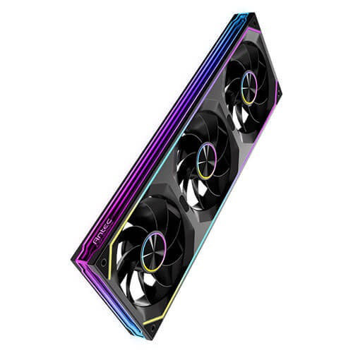 Antec IM 360R ARGB - Black, 360mm PWM, 800–1800RPM, 134.9CFM, 1.34mmAq, Hydraulic Bearing, ARGB - Image 3