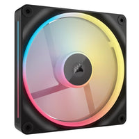 Corsair iCUE LINK LX140-R RGB 140mm PWM Reverse Fan Expansion Single Pack - Black: 90.6 CFM, 2000 RPM, 38.3 dBA, 0.45A, Static Pressure, Magnetic Dome - Image 2