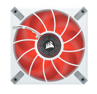 Corsair ML ELITE Series, ML120 LED ELITE WHITE, 120mm Magnetic Levitation Red LED Fan with AirGuide, Single Pack(LS) - Image 4