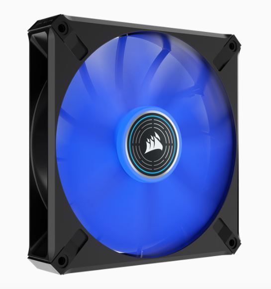 Corsair ML ELITE Series, ML140 LED ELITE, 140mm Magnetic Levitation Blue LED Fan with AirGuide, Single Pack(LS) - Image 5