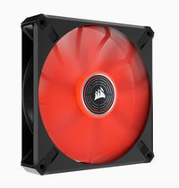 Corsair ML ELITE Series, ML140 LED ELITE, 140mm Magnetic Levitation Red LED Fan with AirGuide, Single Pack(LS) - Image 1