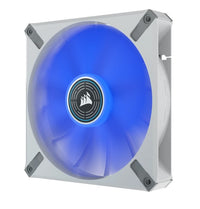 Corsair ML ELITE Series, ML140 LED ELITE WHITE, 140mm Magnetic Levitation Blue LED Fan with AirGuide, Single Pack(LS) - Image 2