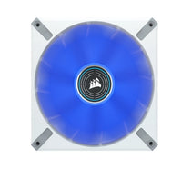 Corsair ML ELITE Series, ML140 LED ELITE WHITE, 140mm Magnetic Levitation Blue LED Fan with AirGuide, Single Pack(LS) - Image 3