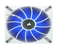 Corsair ML ELITE Series, ML140 LED ELITE WHITE, 140mm Magnetic Levitation Blue LED Fan with AirGuide, Single Pack(LS) - Image 4