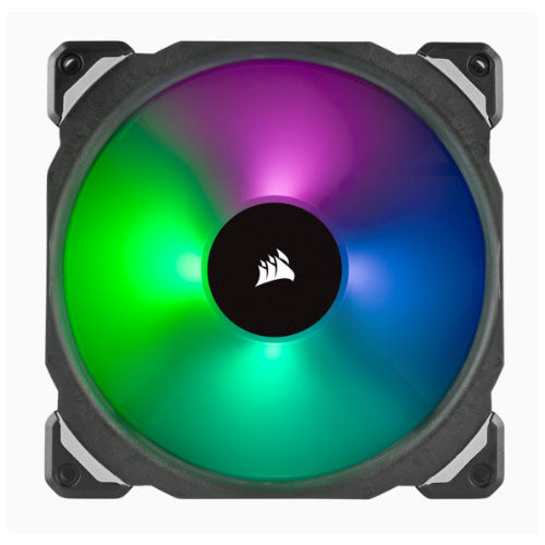 Corsair ML140 PRO RGB 2 Fan Pack with Lighting Node Pro, 140mm Premium Magnetic Levitation RGB LED PWM Fan (LS) - Image 2