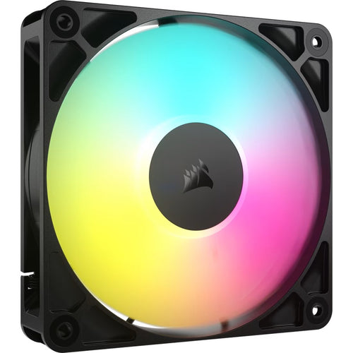 Corsair RS120 ARGB 120mm PWM Fan Single Pack, STATIC PRESSURE Flow Type, 2100 RPM, 72.8 CFM, 36 dBA - Image 2