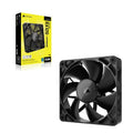 Corsair RX120 iCUE LINK PWM Single Fan Expansion. Black Fan - Glass fiber-reinforced LCP fan blades - Image 1