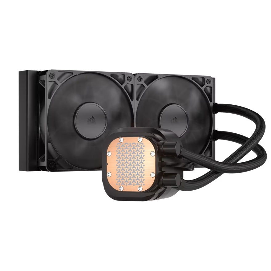 Corsair NAUTILUS 240 RS Liquid CPU Cooler, Aluminum Rad, Copper Cold Plate, PWM Fan Control, 2100 RPM, 240mm rad, 400mm Tubing, 2x Fans - Image 3