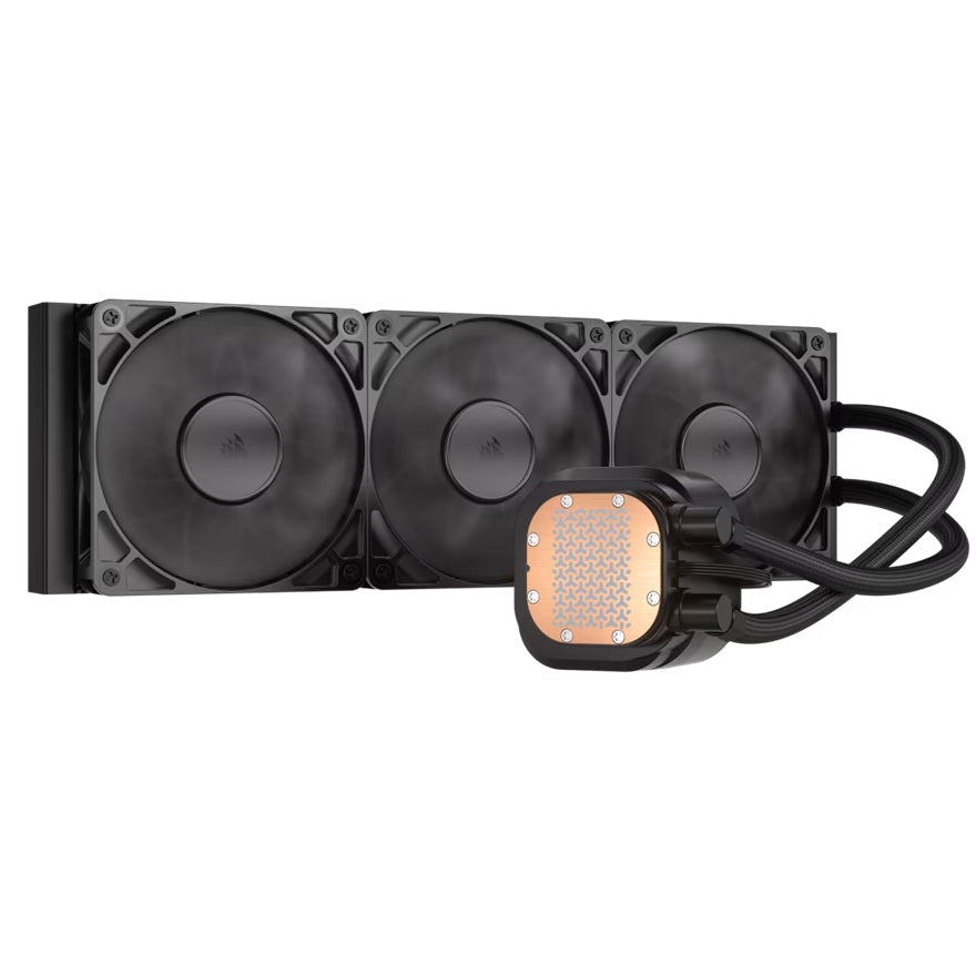 Corsair NAUTILUS 360 RS Liquid CPU Cooler, Aluminum Rad, Copper Cold Plate, PWM Fan Control, 1700 RPM, 360mm rad, 450mm Tubing, 3x Fans - Image 3