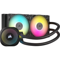 Corsair iCUE LINK TITAN 240 RX RGB AIO Liquid CPU Cooler - Black,  73.5 CFM, 2100 RPM, Aluminum Radiator, Copper Cold Plate, Intel/AMD support - Image 2