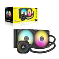 Corsair iCUE LINK TITAN 280 RX RGB AIO Liquid CPU Cooler - Black, 94.7 CFM, 1700 RPM, Aluminum Radiator, Copper Cold Plate, Intel/AMD Support - Image 1
