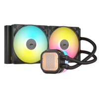 Corsair iCUE LINK TITAN 280 RX RGB AIO Liquid CPU Cooler - Black, 94.7 CFM, 1700 RPM, Aluminum Radiator, Copper Cold Plate, Intel/AMD Support - Image 3