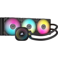 Corsair iCUE LINK TITAN 360 RX RGB AIO Liquid CPU Cooler - Black, 73.5 CFM, 2100 RPM, Aluminum Radiator, Copper Cold Plate, Intel/AMD Support - Image 2