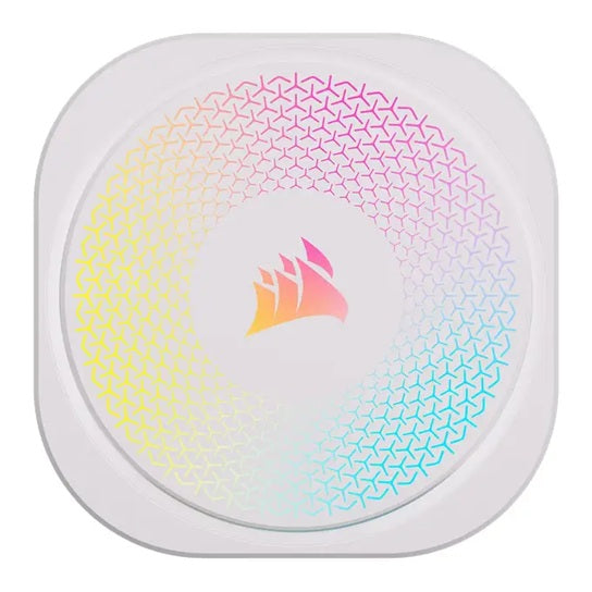 CORSAIR iCUE LINK TITAN II 360 RX RGB - White, 360mm AIO, FlowDrive Gen 2, RX II Fan, RGB, Copper Coldplate, AM5/AM4, LGA1851/1700 - Image 3