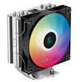 DeepCool AG400 LED CPU Cooler 4 Heat Pipes, 6 Colour LED, 120mm PWM Fan, Intel LGA1851/1700/1200/115X AMD AM5/AM4 - Image 1