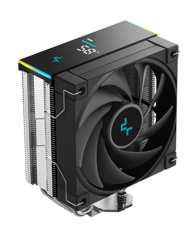 DeepCool AK400 Digital SE CPU Cooler, Status Display, ARGB LED Strips, 4x Heat Pipe Intel LGA1851/1700/1200/1151/1150/1155 /AM5/AM4 - Image 1
