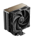 DeepCool AK400 G2 Wood Grain Top Cover CPU Cooler, 4 Heat Pipes, 4-pin PWM, Hydro Bearing, Intel LGA1851/1700/1200/115x, AMD AM5/AM4 - Image 1