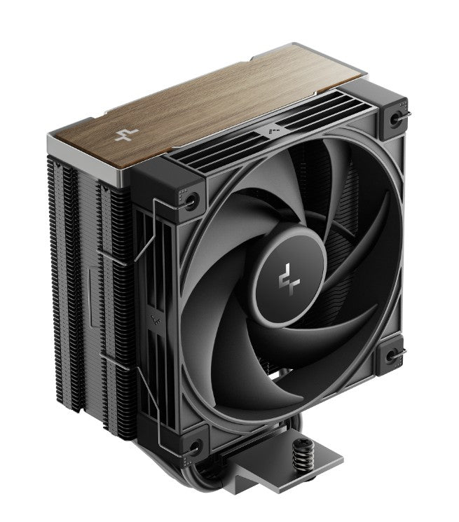 DeepCool AK400 G2 Wood Grain Top Cover CPU Cooler, 4 Heat Pipes, 4-pin PWM, Hydro Bearing, Intel LGA1851/1700/1200/115x, AMD AM5/AM4 - Image 2