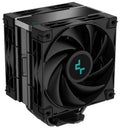 DeepCool AK400 Zero Dark Plus Performance CPU Cooler, 4 Heat Pipe Tower, High-Performance FDB Fan, 220W Heat Dissipation, Intel LGA1851/700 AM4/5 - Image 1